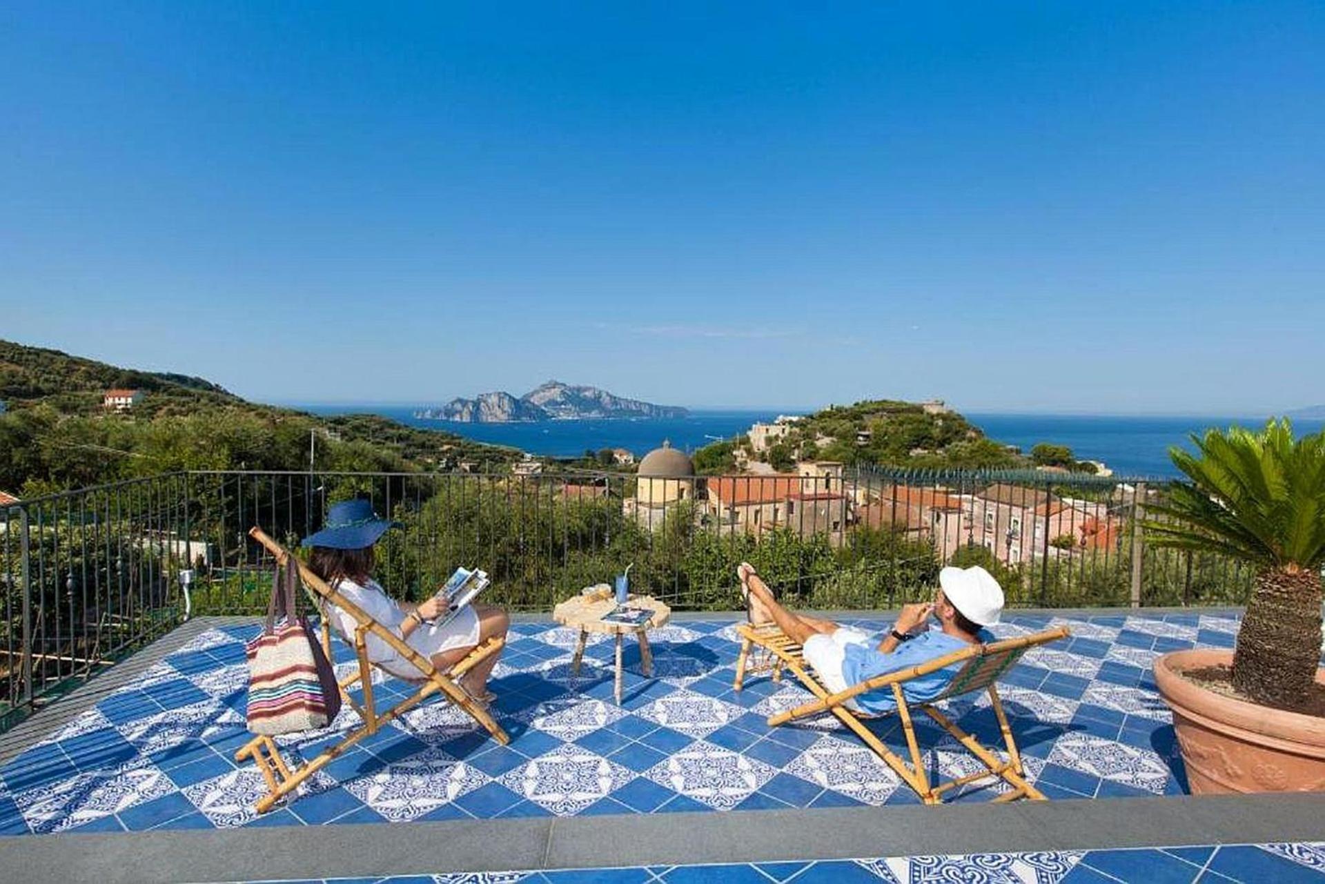 Torre Elisabetta Rooms Massa Lubrense Exterior photo